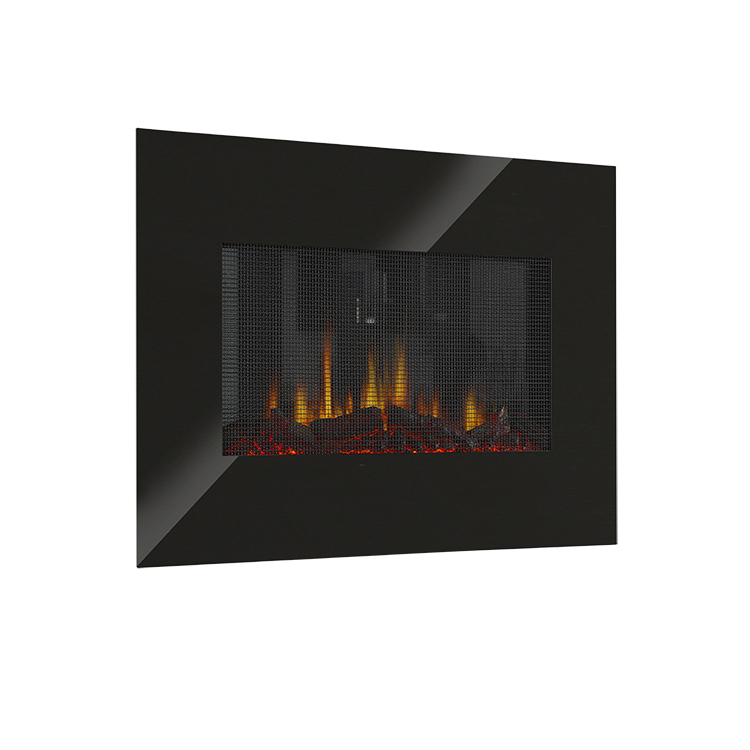 42 inch incredible flame that intermittently produce crackling sound & sparks like a real wood fire virtual electric fireplace